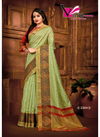 PISTA COLOUR EXCLUSIVE FESTIVE WEAR DESIGNER SAREE 2204